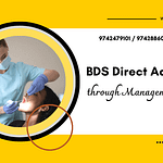 BDS Direct Admission through Management Quota