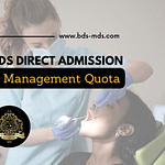 MDS Direct Admission through Management Quota
