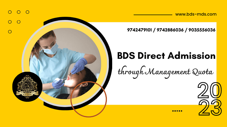 BDS Direct Admission through Management Quota